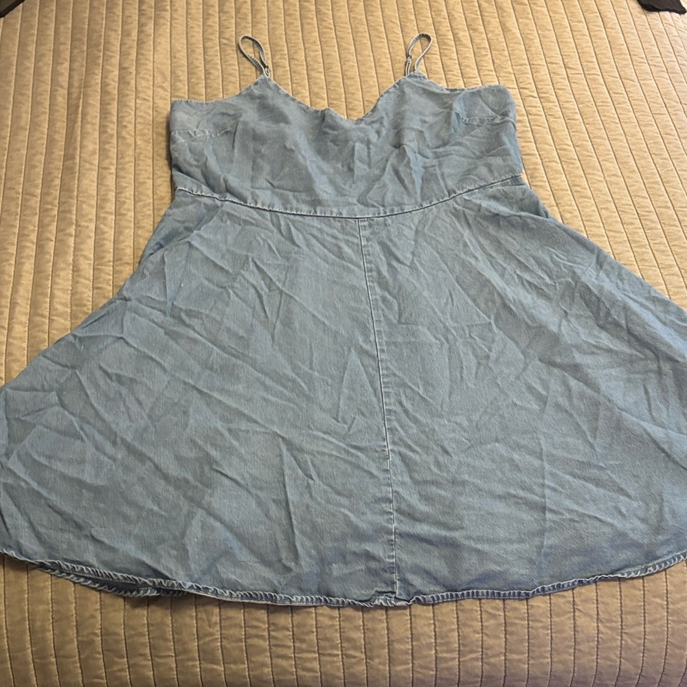 Gap Blue Spaghetti Strap Dress